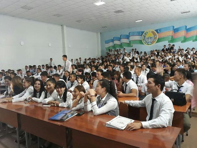 НМПИде Өзбекстан жаслар аўқамы басланғыш шөлкеминиң топар ҳәм факультет жетекшилери сайлаўы болып өтти