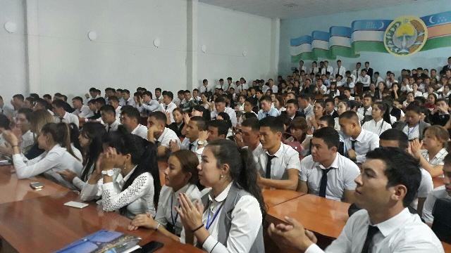 НМПИде Өзбекстан жаслар аўқамы басланғыш шөлкеминиң топар ҳәм факультет жетекшилери сайлаўы болып өтти