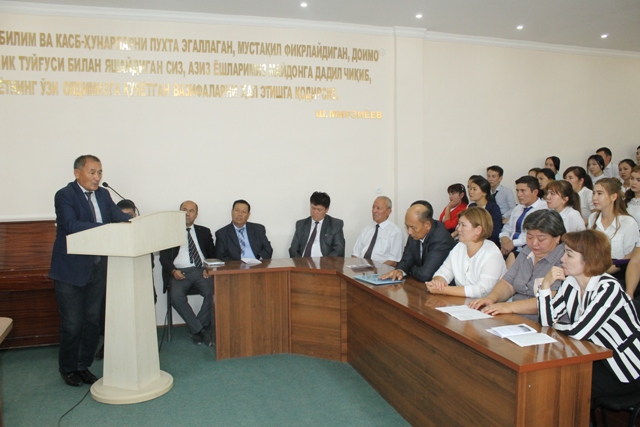 Нөкис мәмлекетлик педагогикалық институтында Арал апатшылығын сапластырыўдың жаңа стратегиясы бойынша илимий конференция болып өтти
