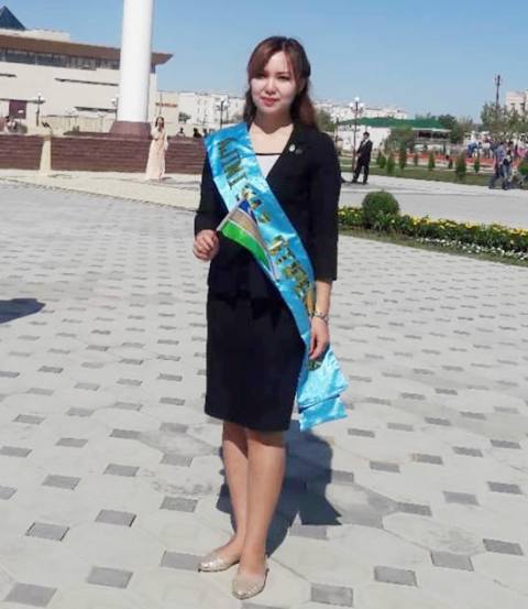 НМПИ студенти Аълохон Абдуллаева Наўайы атындағы мәмлекетлик стипендия жеңимпазы болды