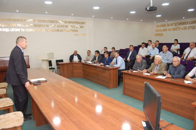 Нөкис мәмлекетлик педагогикалық институтында жәмийетлик кеңес дүзилди