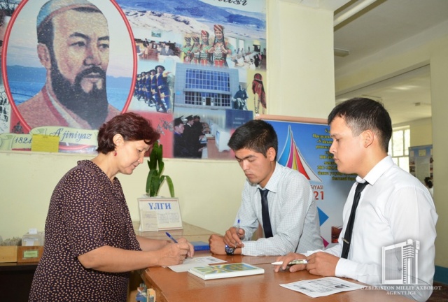 НМПИ м&#1241;млимлеме-ресурс орайы &#1256;збекстан миллий м&#1241;лимлеме агентлиги н&#1241;зеринде (фото)