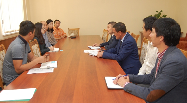 Корея Республикасының KOICA шөлкеми ўәкиллери НМПИге келди