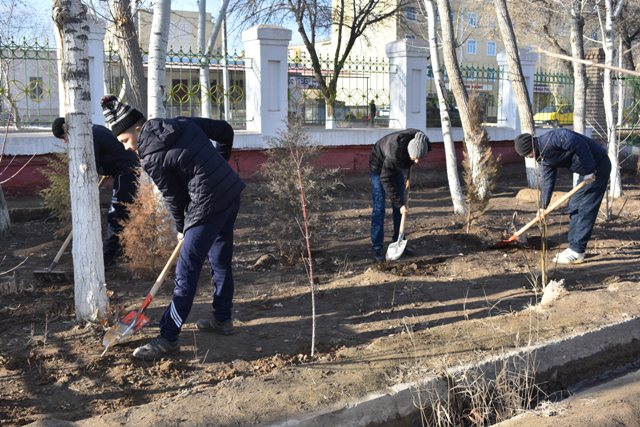 Елимиз бойлап экологиялы&#1179; &#1179;айыр&#1179;омлы&#1179; шембилиги &#1257;ткерилмекте (фоторепортаж)