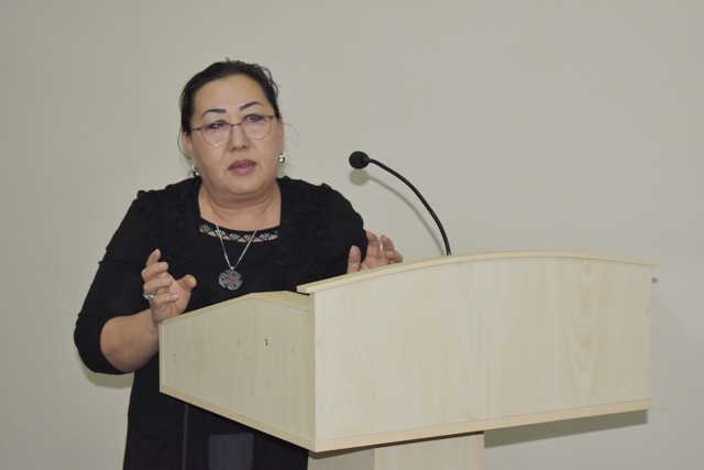 Қубла Корея мектеплеринде тәжирийбе арттырып қайтқан педагог НМПИ студентлерине мастер-класс өтти