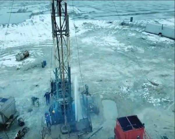 Аралдың түбинен 230 метр тереңликтен екинши булақ көзи табылды