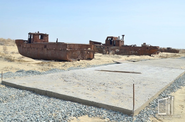 Мойнақта Арал музейи қурылмақта (фото) Мойнақта Арал музейи қурылмақта (фото)