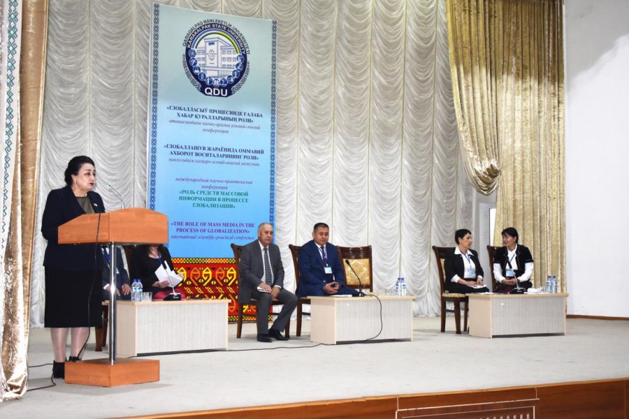 Қарақалпақ журналистикасы тарийхындағы биринши халықаралық конференция болып өтти