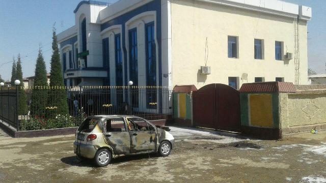 16+. Елликқаладағы өртенип кеткен «Матиз»диң фотосүўретлери жәрияланды