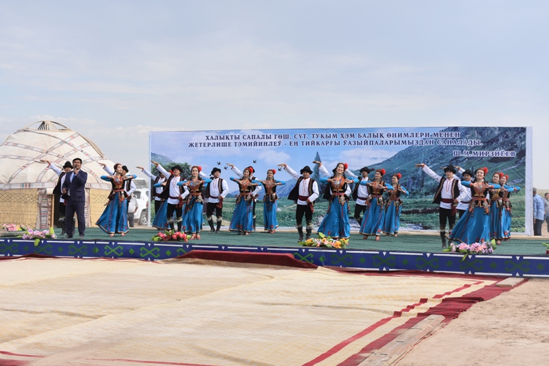 Жаңаланған суў тармағы пайдаланыўға тапсырылды Жаңаланған суў тармағы пайдаланыўға тапсырылды