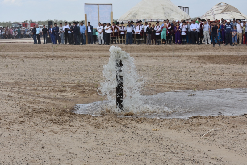 Жаңаланған суў тармағы пайдаланыўға тапсырылды Жаңаланған суў тармағы пайдаланыўға тапсырылды