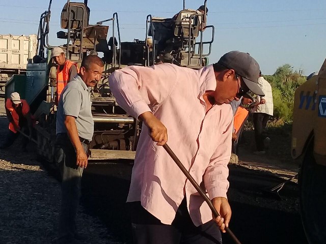 Мойнақ районындағы «Шағырлы-Порлытаў» жолы жаңадан асфальтланбақта Мойнақ районындағы «Шағырлы-Порлытаў» жолы жаңадан асфальтланбақта