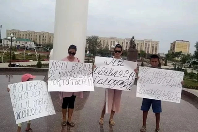 Нөкисте нызамсыз түрде наразылық акциясын шөлкемлестирген пуқараларға қандай шара көрилди? Нөкисте нызамсыз түрде наразылық акциясын шөлкемлестирген пуқараларға қандай шара көрилди?