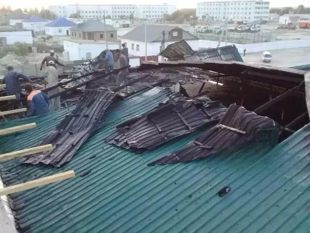 «Мойнақ аква санаат» МУК административлик имаратында өрт жүзеге келди