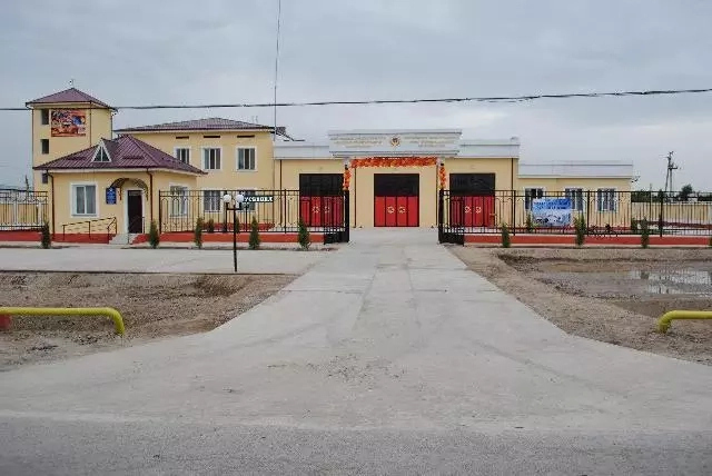 Шоманайда қәнигелестирилген өрт-қутқарыў бөлимшесиниң имараты пайдаланыўға тапсырылды