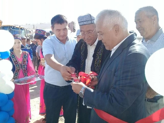 Мойнақта 1150 пуқараны душшы суў менен тәмийинлейтуғын суў насос станциясы пайдаланыўға тапсырылды