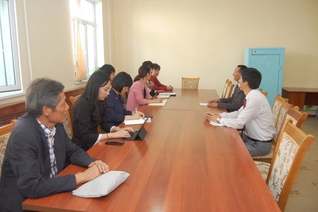 Корея халықаралық бирге ислесиў агентлиги – «KOICA» ўәкиллери институтқа келди Корея халықаралық бирге ислесиў агентлиги – «KOICA» ўәкиллери институтқа келди