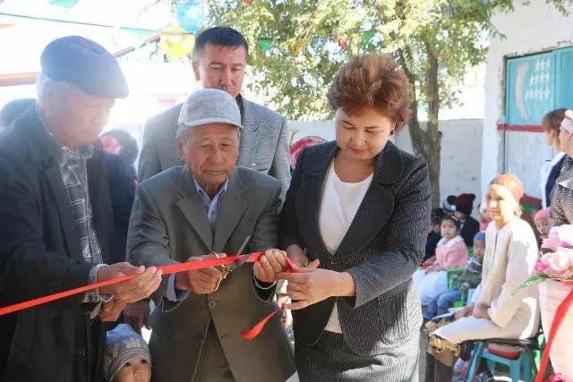 Қоңырат районында жаңа балалар бақшасы пайдаланыўға тапсырылды