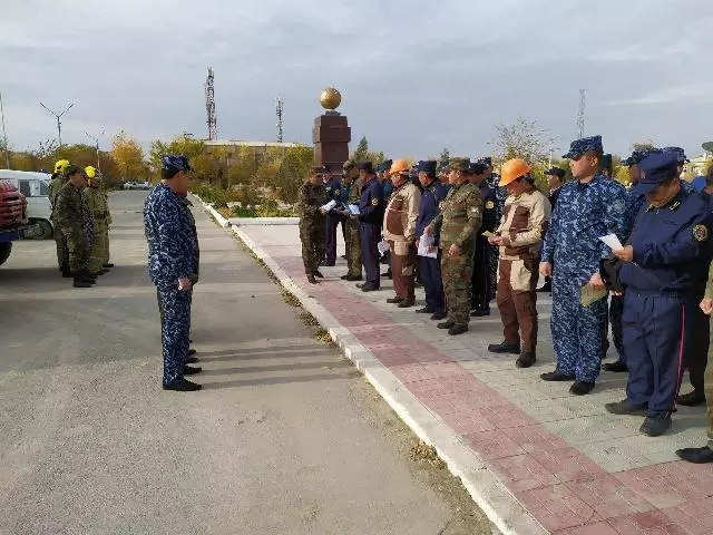 Қоңыратта ийис газинен зәҳәрлениўдиң алдын алыў бойынша илаж өткерилди