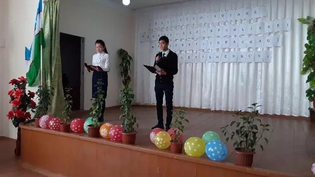 «Өзбекстан Республикасы мәмлекетлик байрағы ҳаққында»ғы нызам қабыл етилгениниӊ 28 жыллығы мүнәсибети менен байрам илажлары өткерилди «Өзбекстан Республикасы мәмлекетлик байрағы ҳаққында»ғы нызам қабыл етилгениниӊ 28 жыллығы мүнәсибети менен байрам илажлары өткерилди