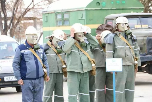 Қоңыратта айрықша жағдайлар ақыбетлерин сапластырыў бойынша арнаўлы тактик оқыў шынығыўлары өткерилди