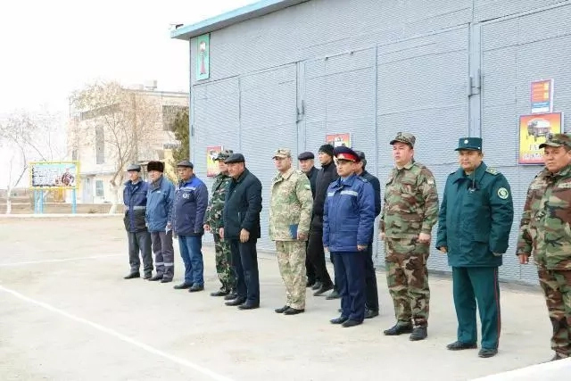 Қоңыратта айрықша жағдайлар ақыбетлерин сапластырыў бойынша арнаўлы тактик оқыў шынығыўлары өткерилди