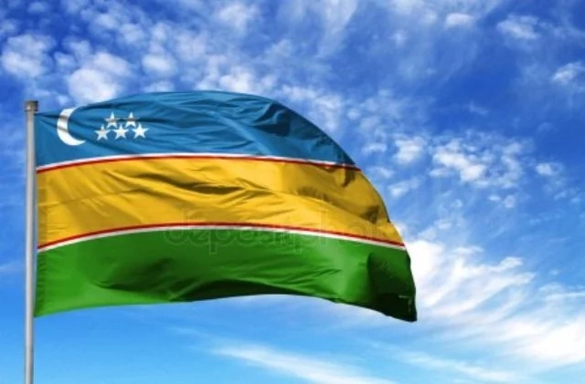 Қарақалпақстан Республикасы мәмлекетлик байрағының қабыл етилгенине 27 жыл толды Қарақалпақстан Республикасы мәмлекетлик байрағының қабыл етилгенине 27 жыл толды