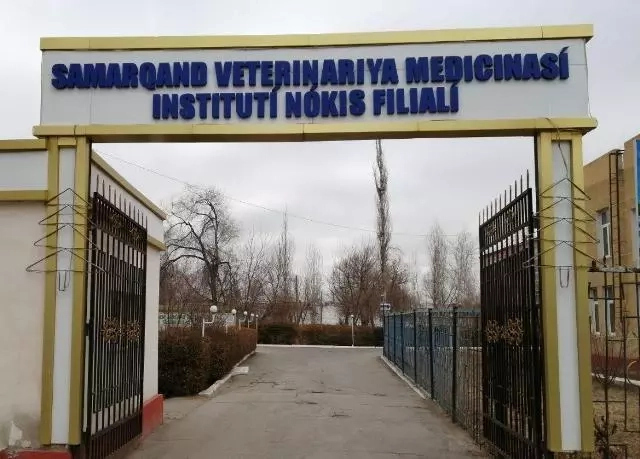 Самарқанд ветеринариялық медицина институты Нөкис филиалы оқыўды жаңа имаратта баслады