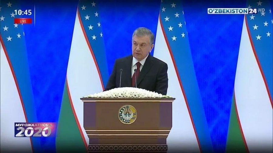 Президенттиң Олий Мажлиске Мүрәжаты басланды. 2020-жылға атама берилди Президенттиң Олий Мажлиске Мүрәжаты басланды. 2020-жылға атама берилди