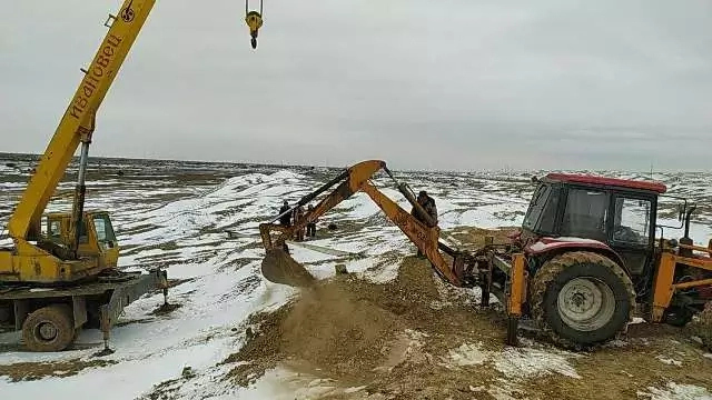 Берунийде к&#1199;шли самал а&#1179;ыбетинде электр ба&#1171;аналары &#1179;улап т&#1199;сти