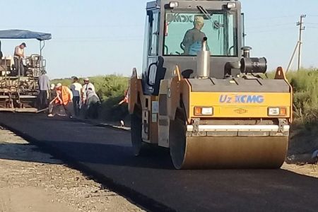 Мойнақ районындағы «Шағырлы-Порлытаў» жолы жаңадан асфальтланбақта