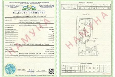 Кадастр паспорты өзгереди