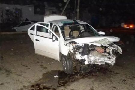 Қоңыратта «Lacetti» жолдың қарама-қарсы тәрепине өтип, «Cobalt» пенен соқлығысты. Ақыбетинде…