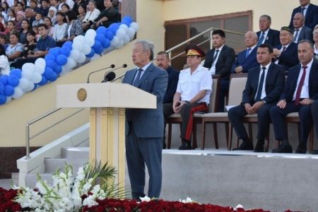 Жоқарғы Кеңес Баслығының Өзбекстан Республикасы мәмлекетлик Ғәрезсизлигиниң жигирма сегиз жыллығына бағышланған салтанатлы мәресимдеги қутлықлаў сөзи