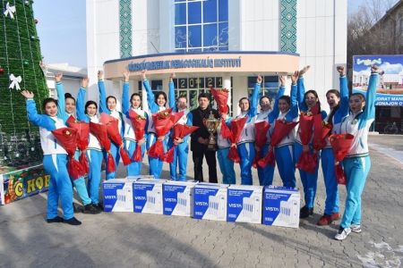 Волейбол бойынша НМПИ қызлар сайланды командасы Өзбекстан суперкубогы жеңимпазы болыў ушын жарысқа түседи
