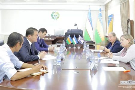 Жоқарғы Кеңес Баслығы Аманбай Орынбаев Израиль делегациясын қабыллады