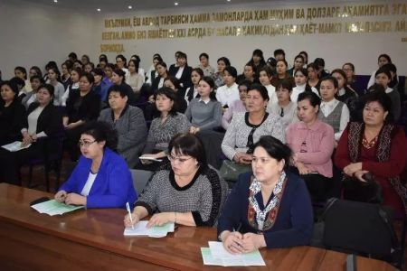 Халықаралық илимпаз ҳаял-қызлар күнине арналған семинар-тренинг болып өтти