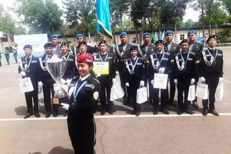 Кегейлиши мектеп оқыўшылары әскерий-спорт жарысында Өзбекстан көлеминде теңсиз болды