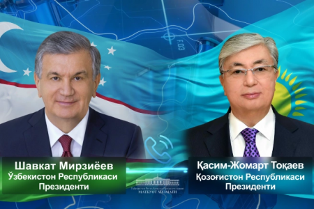 Өзбекстан Президенти Қазақстан Президенти менен телефон арқалы сәўбетлести