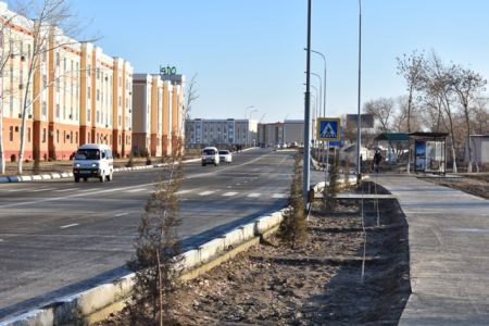 Нөкисте жаңа автомобиль жолы пайдаланыўға тапсырылды