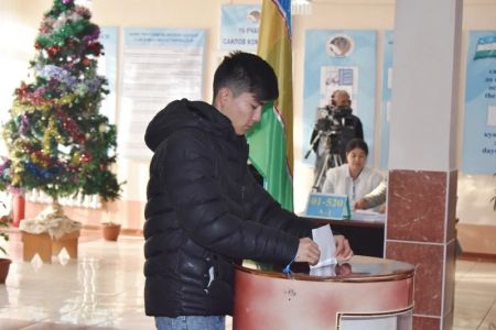 Ҳәр бир сайлаўшы өз келешеги ушын даўыс бермекте