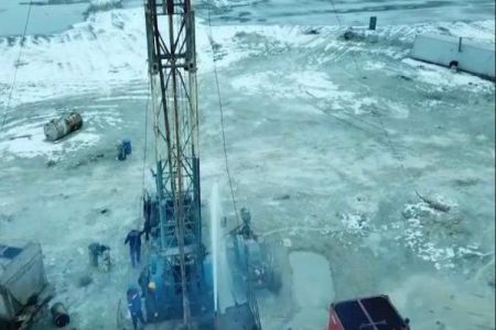 Аралдың түбинен 230 метр тереңликтен екинши булақ көзи табылды