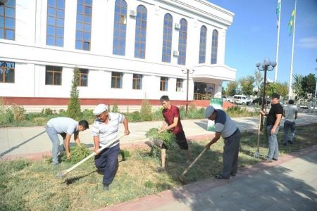 Улыўма халықлық қайырқомлық шембилиги шөлкемлескенлик пенен өткерилмекте